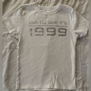 Mighty Fine White 'Party Like It's 1999 Tee